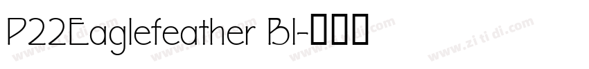 P22Eaglefeather Bl字体转换